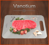 Vanotium™ Titanium Cutting Board – Germ-Proof & Knife-Safe